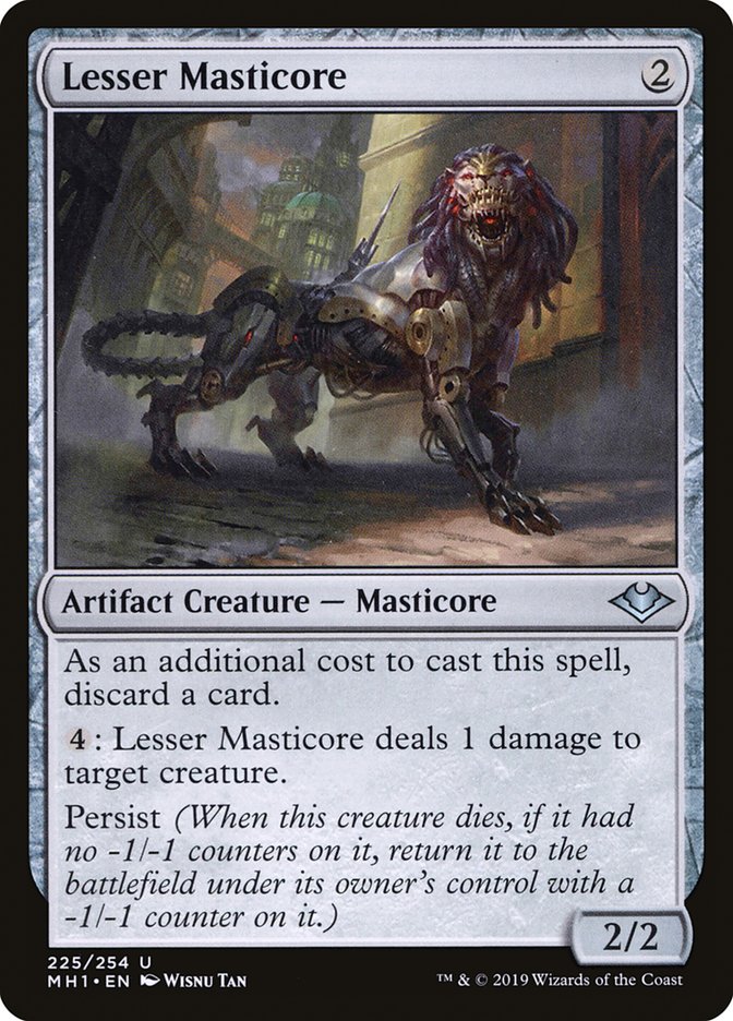 Lesser Masticore [Modern Horizons] | Rook's Games and More