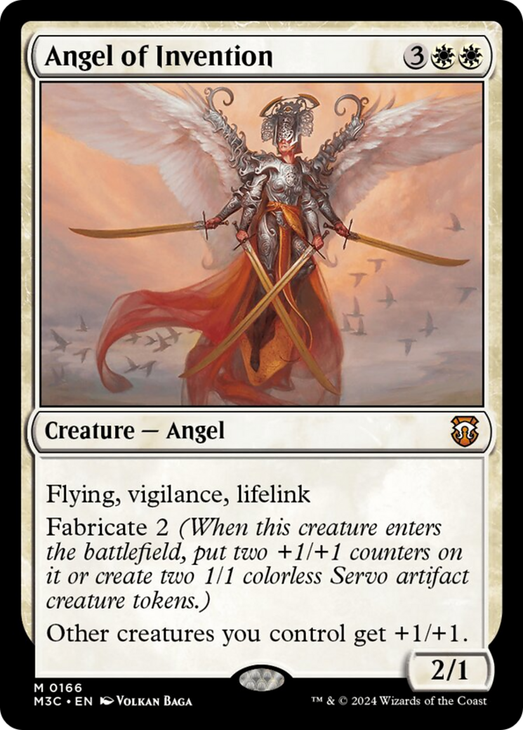 Angel of Invention (Ripple Foil) [Modern Horizons 3 Commander] | Rook's Games and More