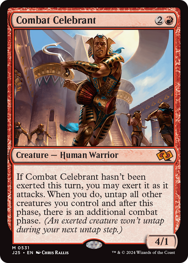 Combat Celebrant [Foundations Jumpstart] | Rook's Games and More