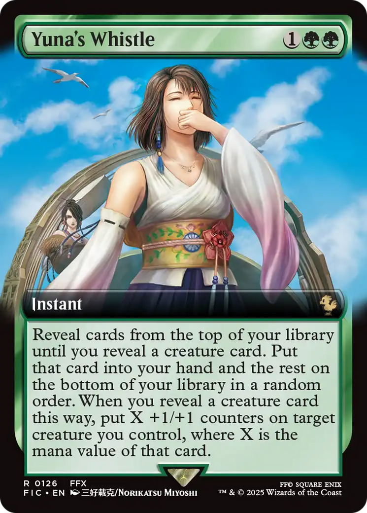 Yuna's Whistle (Extended Art) [FINAL FANTASY Commander] | Rook's Games and More