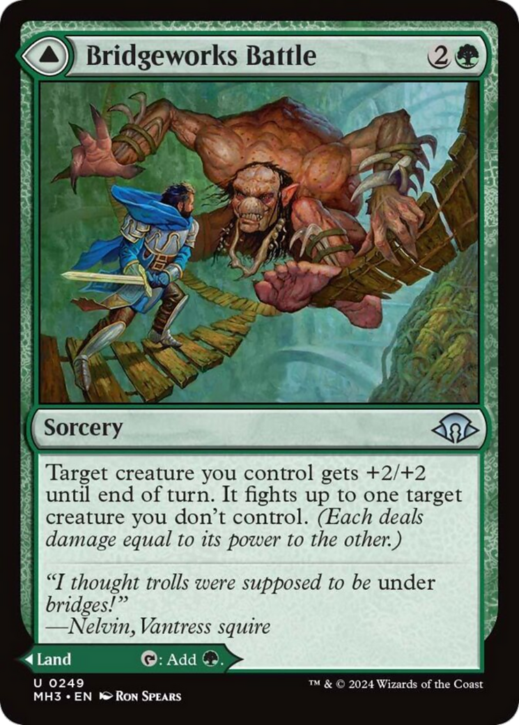 Bridgeworks Battle // Tanglespan Bridgeworks [Modern Horizons 3] | Rook's Games and More