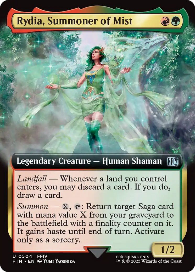 Rydia, Summoner of Mist (Extended Art) [FINAL FANTASY] | Rook's Games and More