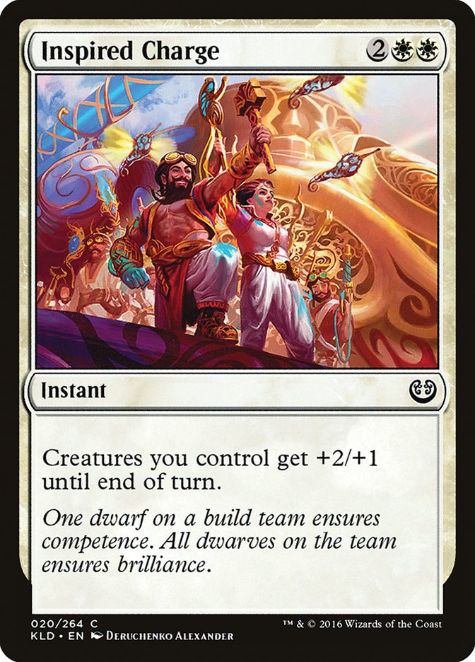 Inspired Charge [Kaladesh] | Rook's Games and More
