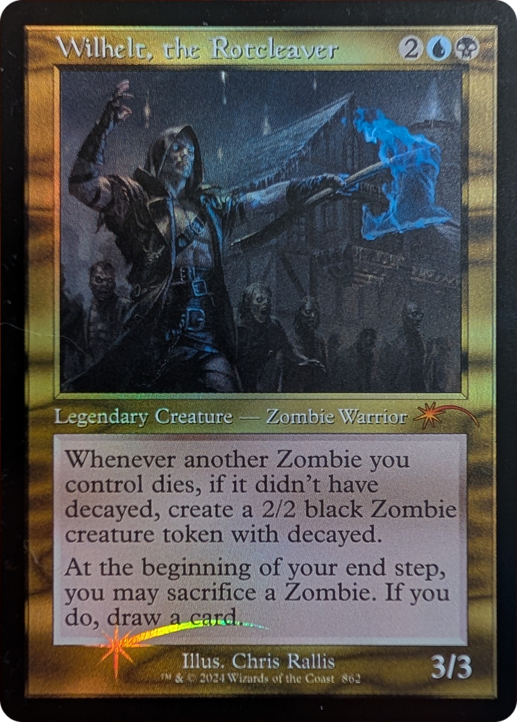 Wilhelt, the Rotcleaver (Retro Frame) [Secret Lair Drop Series] | Rook's Games and More