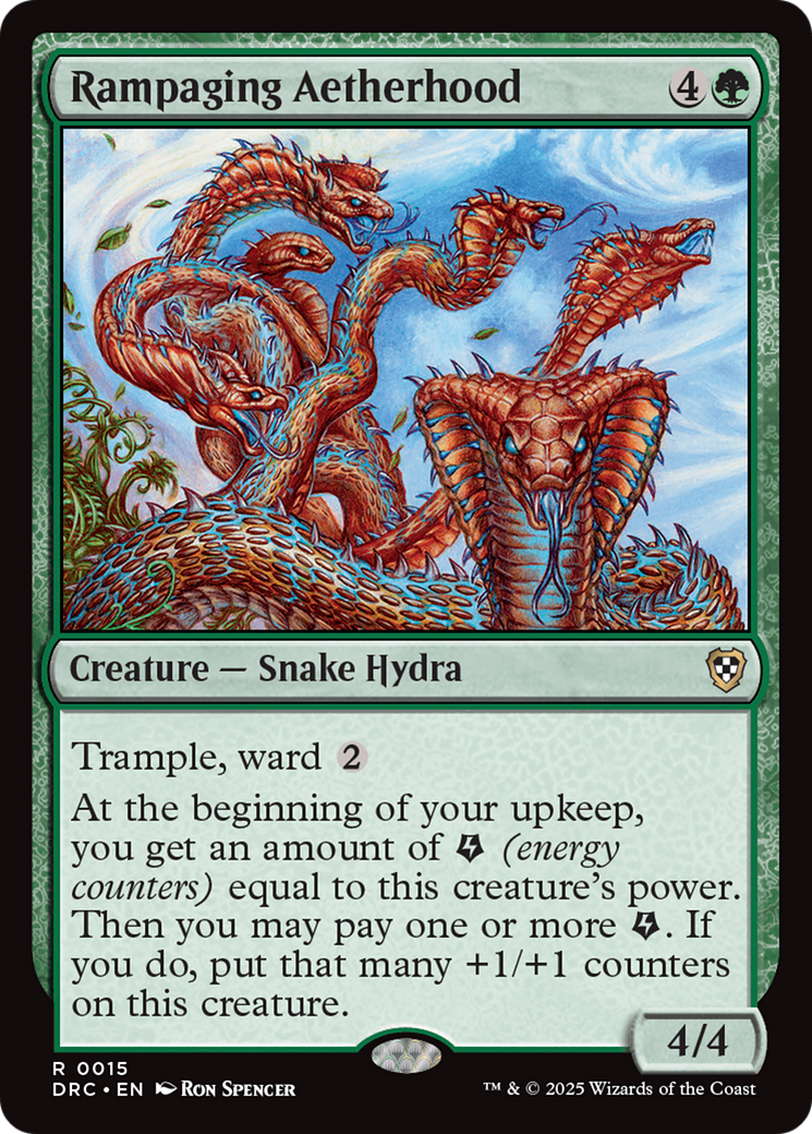 Rampaging Aetherhood [Aetherdrift Commander] | Rook's Games and More