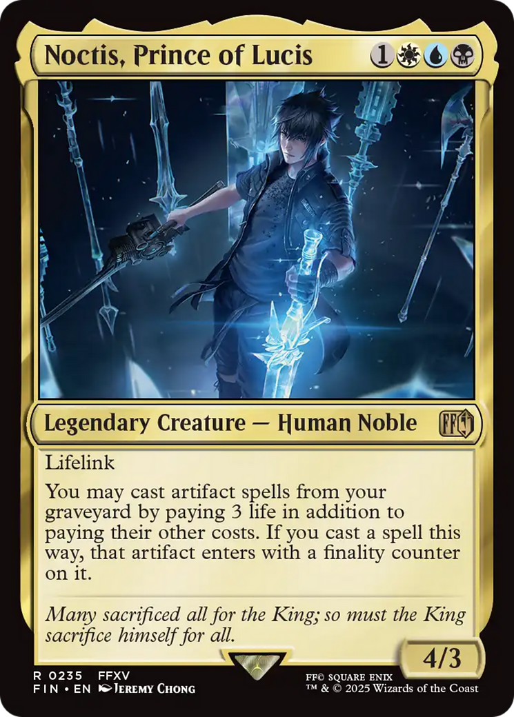 Noctis, Prince of Lucis [FINAL FANTASY] | Rook's Games and More
