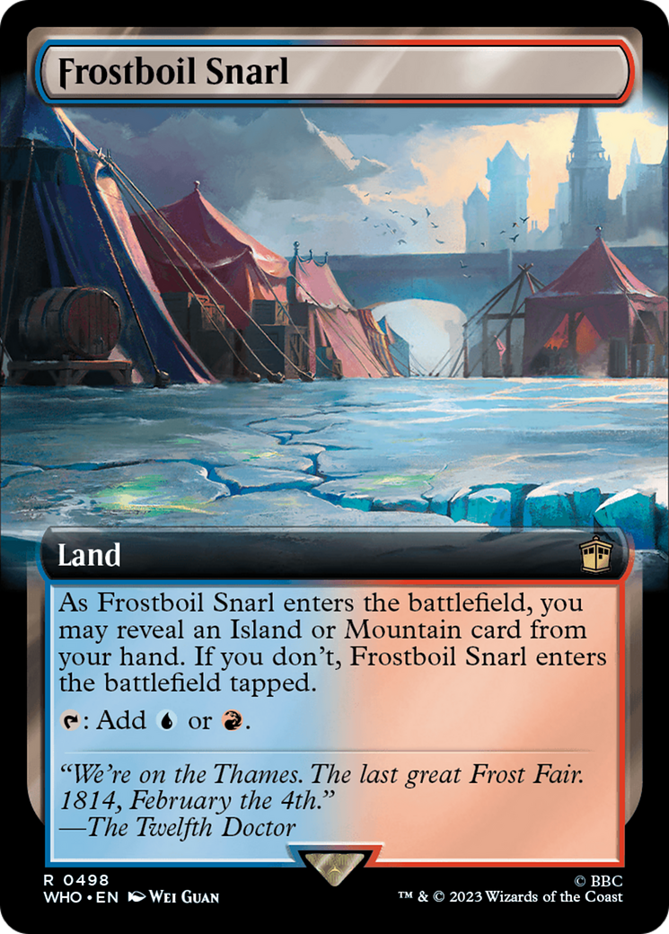 Frostboil Snarl (Extended Art) [Doctor Who] | Rook's Games and More