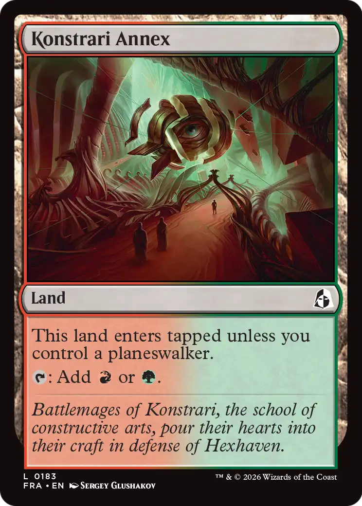Konstrari Annex [Reality Fracture] | Rook's Games and More