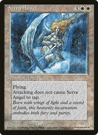Serra Angel [alternate art] (Oversized) [Oversize Cards] | Rook's Games and More