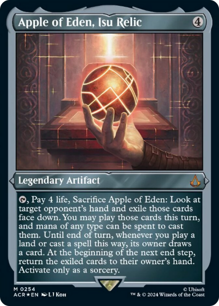 Apple of Eden, Isu Relic (Foil Etched) [Assassin's Creed] | Rook's Games and More