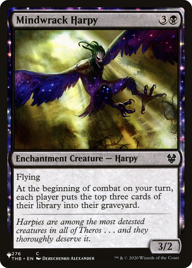 Mindwrack Harpy [The List Reprints] | Rook's Games and More