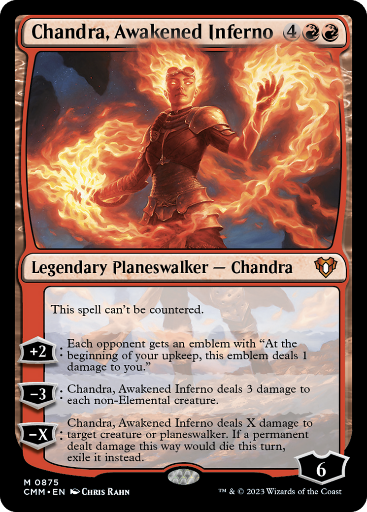 Chandra, Awakened Inferno [Commander Masters] | Rook's Games and More