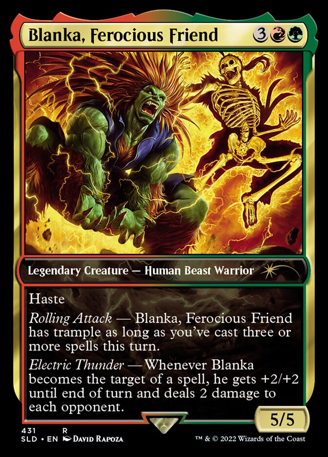 Blanka, Ferocious Friend [Secret Lair Drop Series] | Rook's Games and More