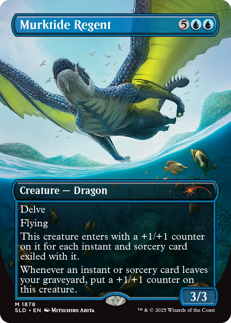 Murktide Regent (Rainbow Foil) [Secret Lair Drop Series] | Rook's Games and More