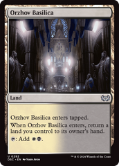 Orzhov Basilica [Duskmourn: House of Horror Commander] | Rook's Games and More