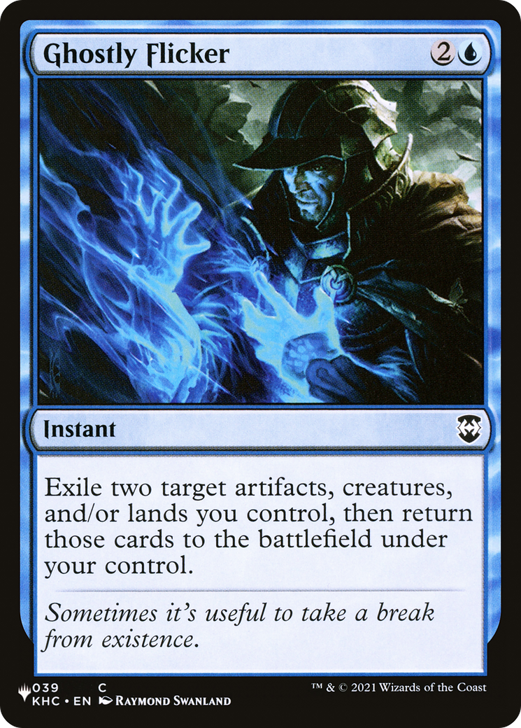 Ghostly Flicker [The List] | Rook's Games and More