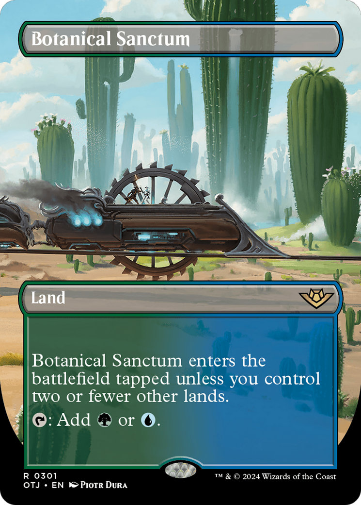 Botanical Sanctum (Borderless) [Outlaws of Thunder Junction] | Rook's Games and More