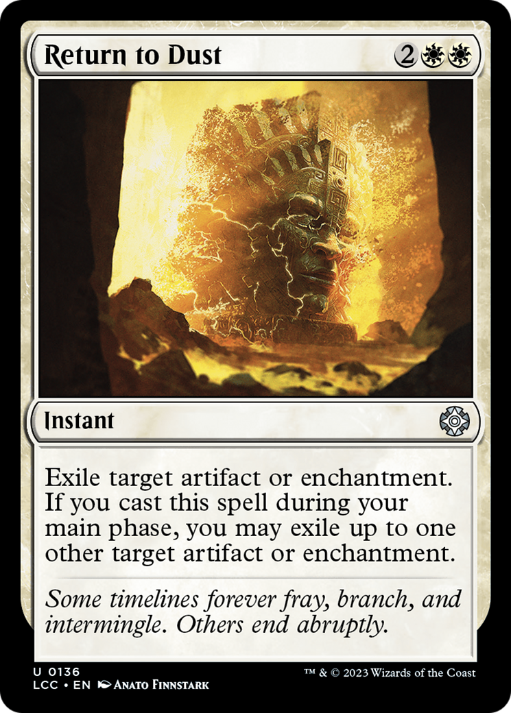 Return to Dust [The Lost Caverns of Ixalan Commander] | Rook's Games and More