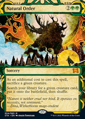 Natural Order [Strixhaven: Mystical Archive]