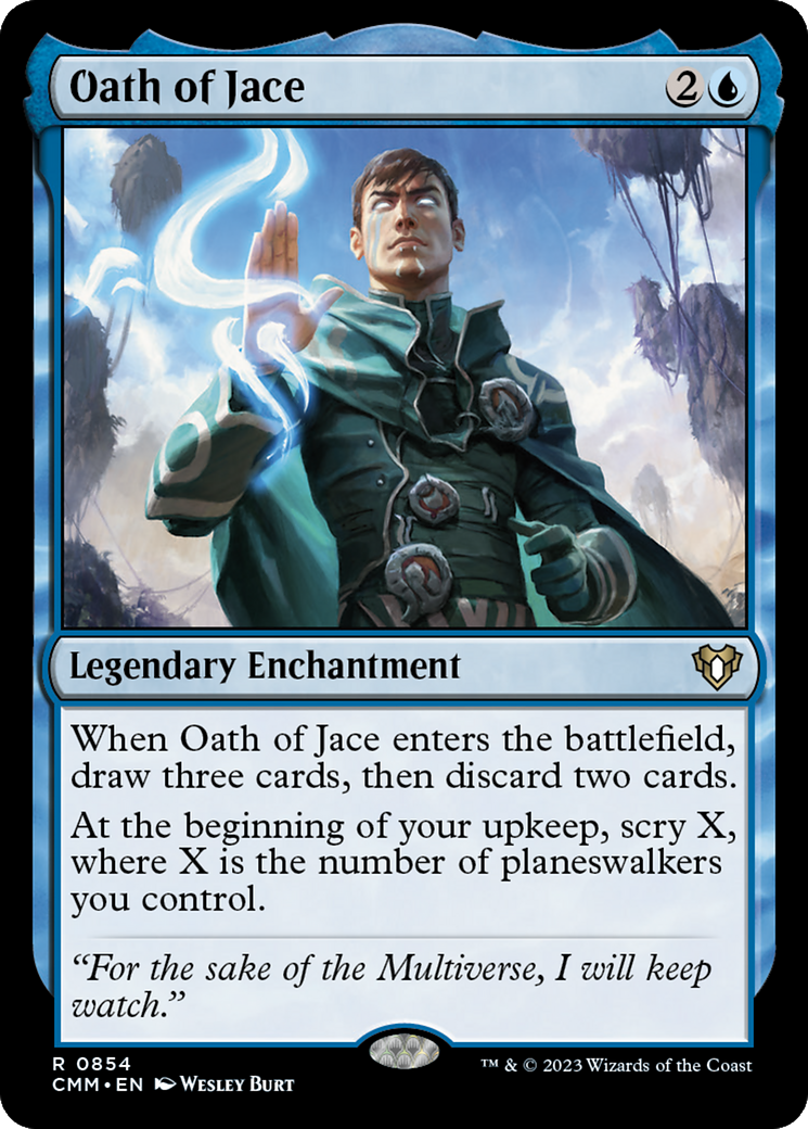 Oath of Jace [Commander Masters] | Rook's Games and More