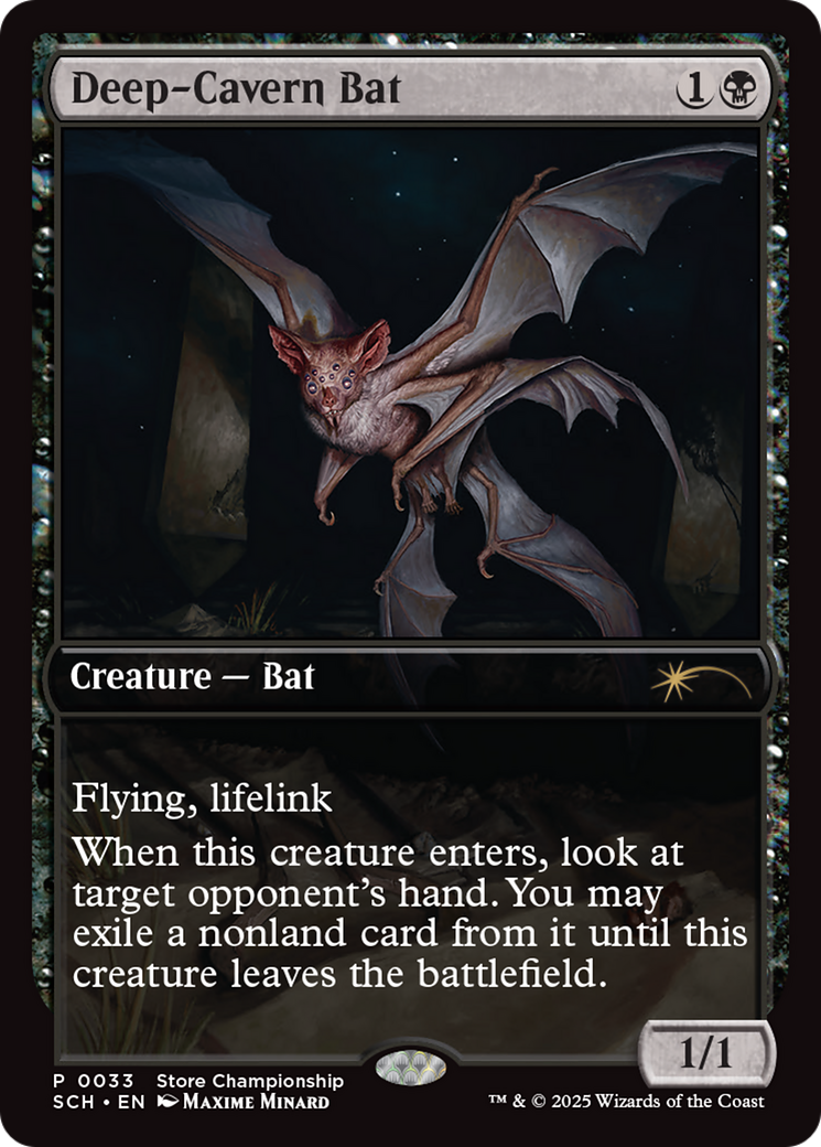 Deep-Cavern Bat [Store Championships 2025] | Rook's Games and More
