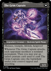 Throne of the Grim Captain // The Grim Captain [The Lost Caverns of Ixalan Prerelease Cards] | Rook's Games and More