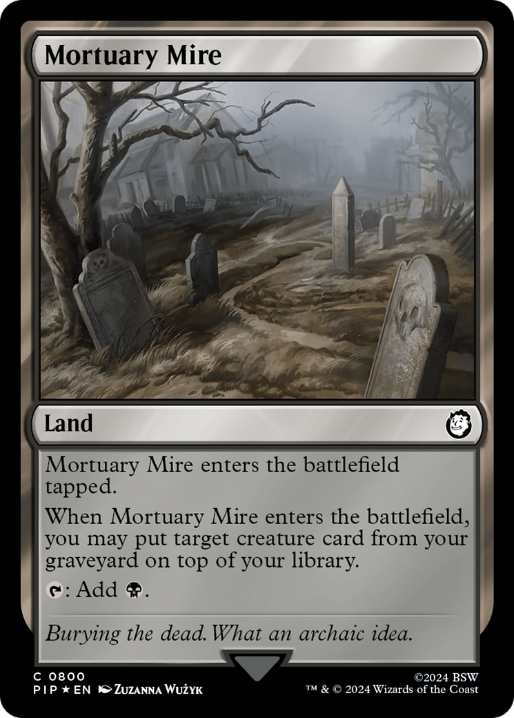 Mortuary Mire (Surge Foil) [Fallout] | Rook's Games and More