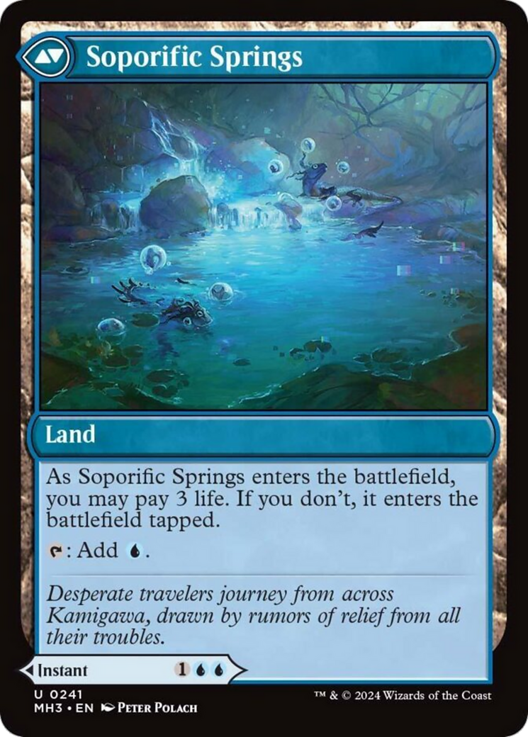 Sink into Stupor // Soporific Springs [Modern Horizons 3] | Rook's Games and More