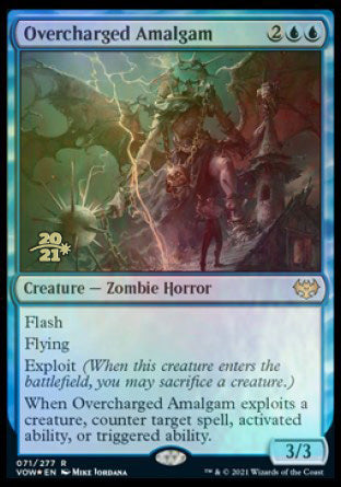 Overcharged Amalgam [Innistrad: Crimson Vow Prerelease Promos] | Rook's Games and More