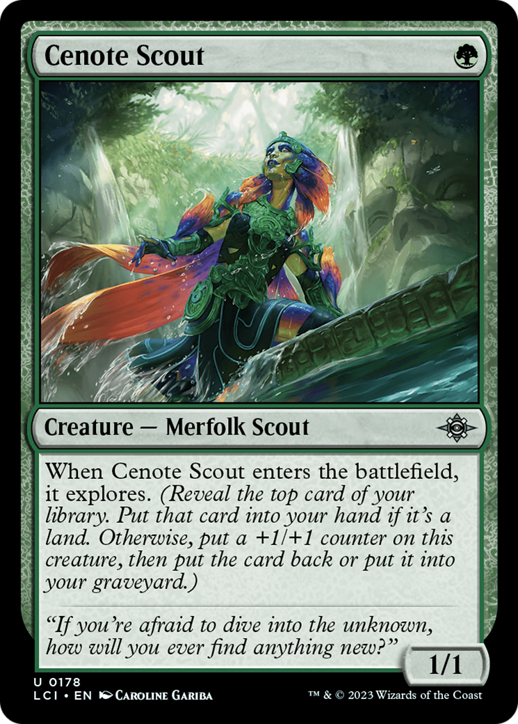 Cenote Scout [The Lost Caverns of Ixalan] | Rook's Games and More