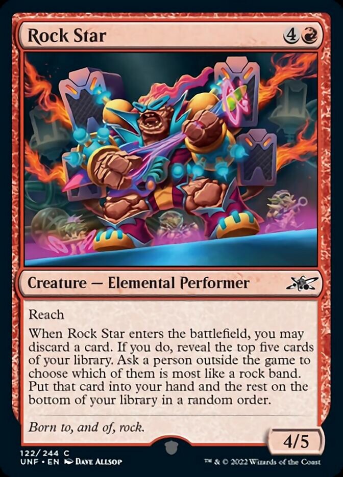 Rock Star [Unfinity] | Rook's Games and More