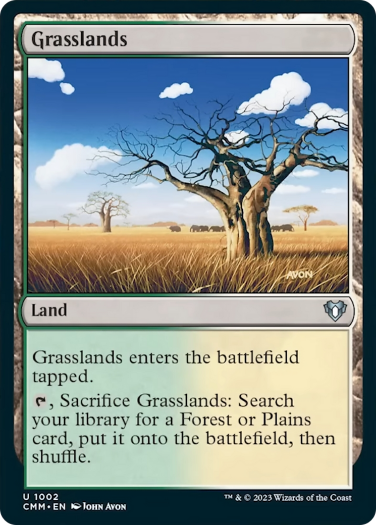 Grasslands [Commander Masters] | Rook's Games and More