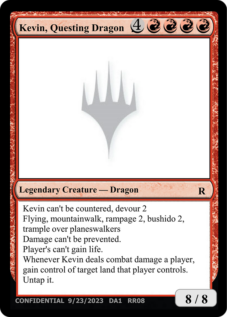 Kevin, Questing Dragon [Unknown Event] | Rook's Games and More
