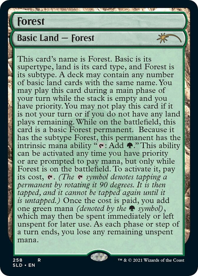 Forest (258) [Secret Lair Drop Series] | Rook's Games and More