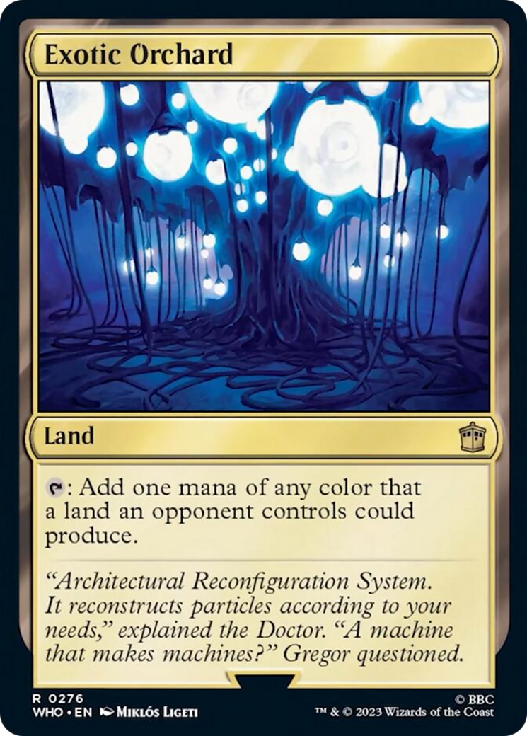 Exotic Orchard [Doctor Who] | Rook's Games and More