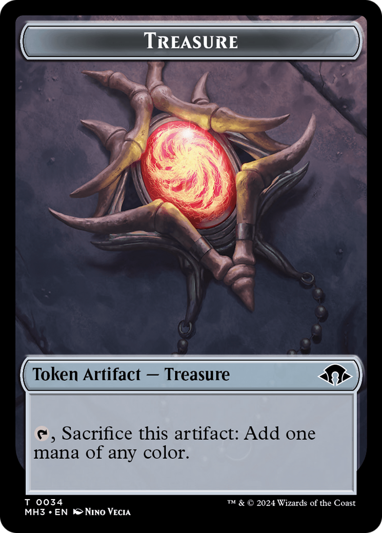 Treasure Token [Modern Horizons 3 Tokens] | Rook's Games and More