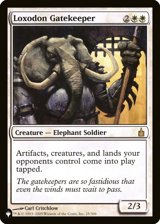 Loxodon Gatekeeper [The List] | Rook's Games and More