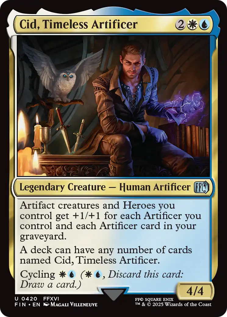 Cid, Timeless Artificer (0420) [FINAL FANTASY] | Rook's Games and More