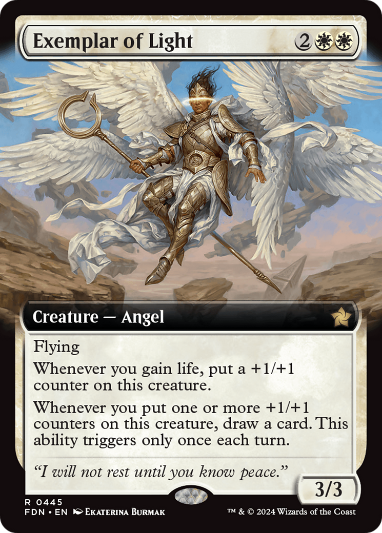 Exemplar of Light (Extended Art) [Foundations] | Rook's Games and More