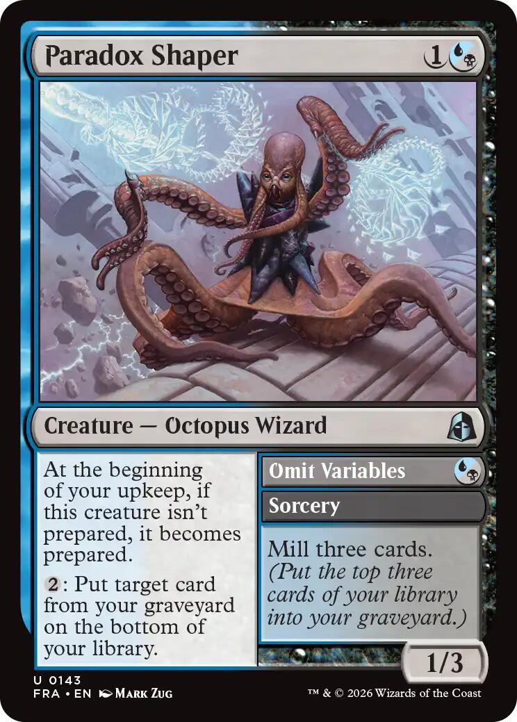 Paradox Shaper // Omit Variables [Reality Fracture] | Rook's Games and More