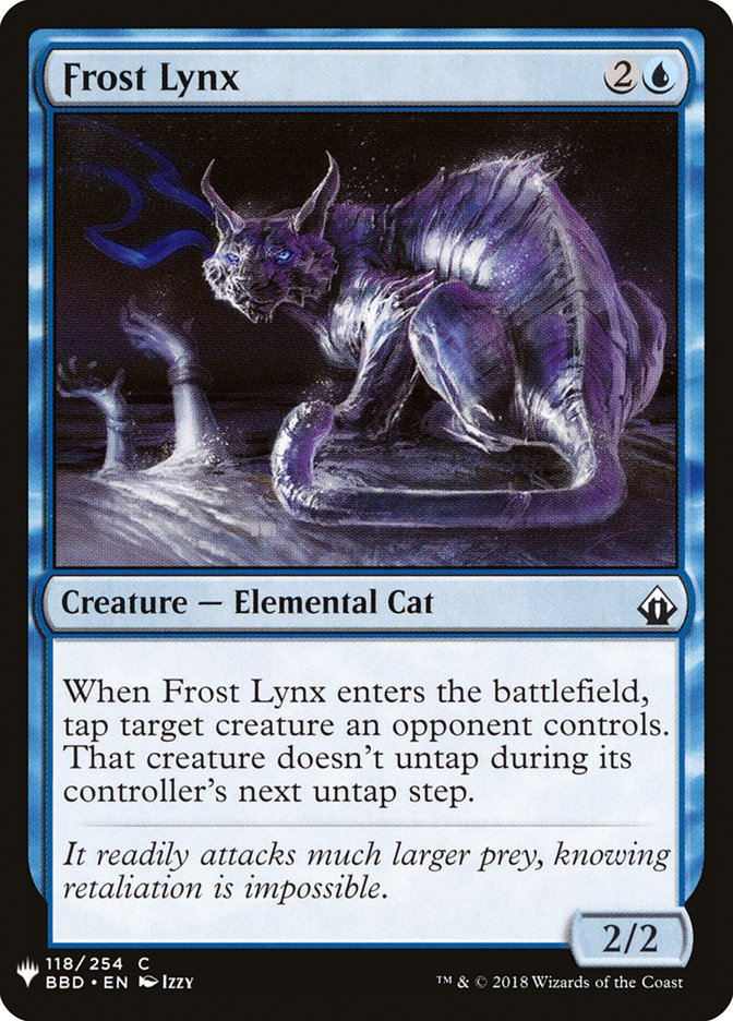 Frost Lynx [Mystery Booster] | Rook's Games and More