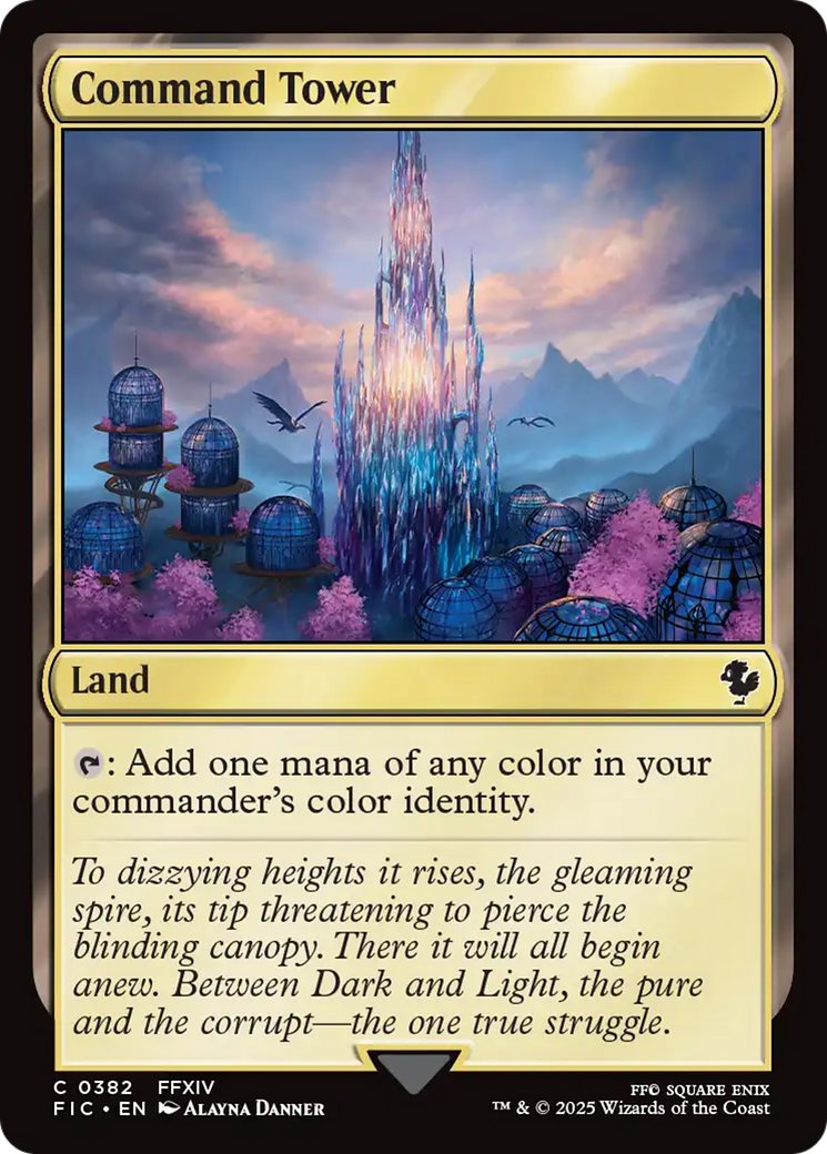 Command Tower (0382) [FINAL FANTASY Commander] | Rook's Games and More