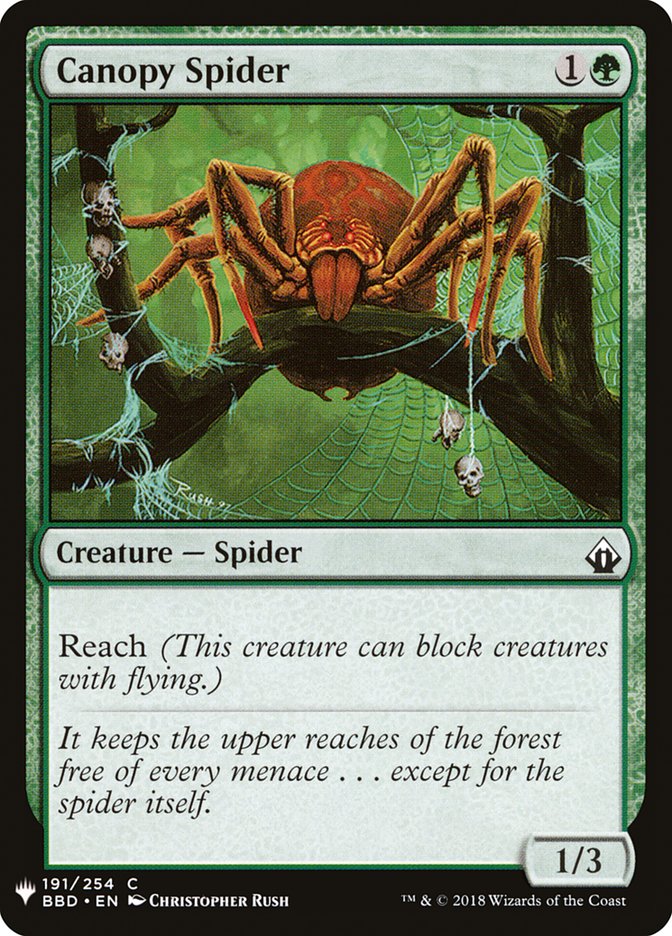 Canopy Spider [Mystery Booster] | Rook's Games and More