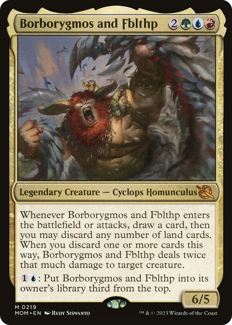 Borborygmos and Fblthp [March of the Machine] | Rook's Games and More