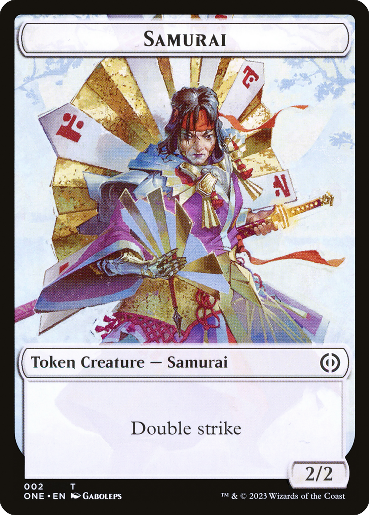 Samurai Token [Phyrexia: All Will Be One Tokens] | Rook's Games and More