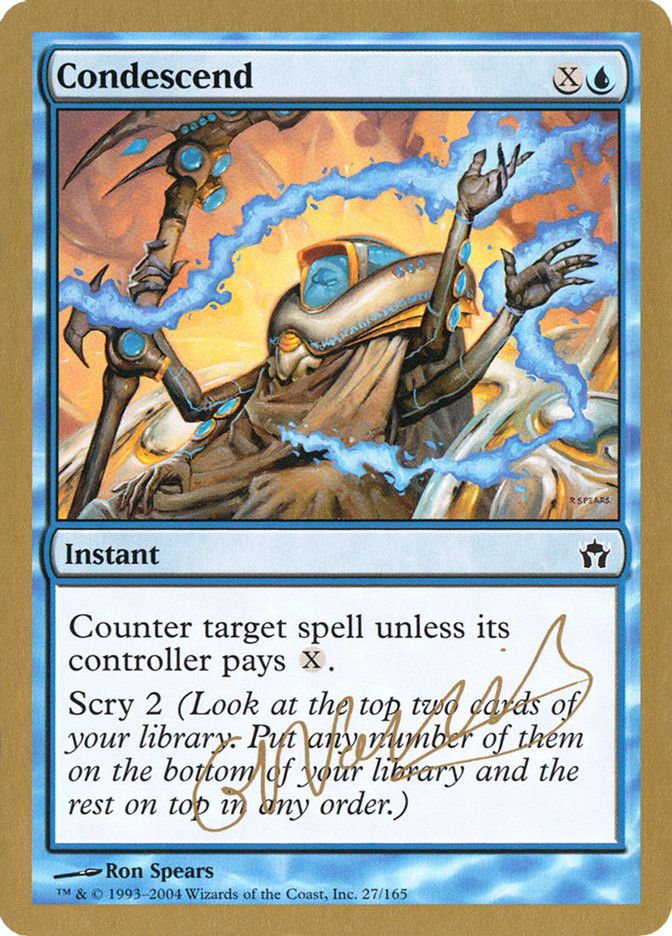 Condescend (Gabriel Nassif) [World Championship Decks 2004] | Rook's Games and More