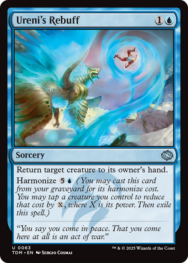 Ureni's Rebuff [Tarkir: Dragonstorm] | Rook's Games and More