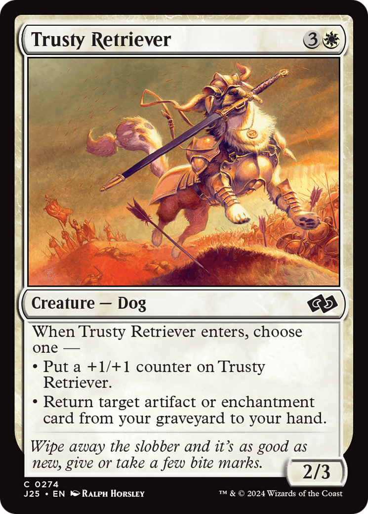 Trusty Retriever [Foundations Jumpstart] | Rook's Games and More