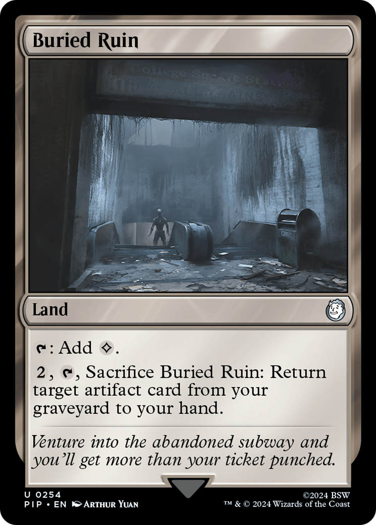 Buried Ruin [Fallout] | Rook's Games and More