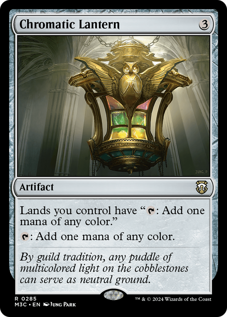 Chromatic Lantern (Ripple Foil) [Modern Horizons 3 Commander] | Rook's Games and More